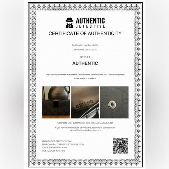 Gucci Monogram Continental Wallet (with COA) - Picture 14 of 14